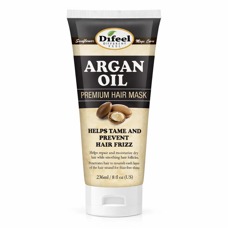 Difeel Argan Oil Premium Hair Mask 236 ml (8 fl oz)